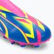 Футбольні бутси дитячі PUMA Ultra Match Ll Energy Fg/Ag Jr luminous pink/ultra blue/yellow alert 7