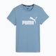 Футболка  жіноча PUMA ESS Logo Tee zen blue