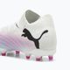 PUMA Future 7 Pro FG/AG футбольні бутси пума білі / пума чорні / отруйно-рожеві 13