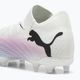 Дитячі футбольні бутси PUMA Future 7 Pro FG/AG Jr білі / чорні / отруйно-рожеві 13