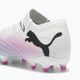 Футбольні бутси PUMA Future 7 Pro+ FG/AG пума білі / пума чорні / отруйно-рожеві 13