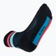Шкарпетки компресійні бігові чоловічі CEP Miami Vibes 80's black/blue/pink 6