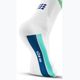 Шкарпетки компресійні бігові чоловічі CEP Miami Vibes 80's white/green aqua 6