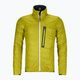Гібридна куртка чоловіча ORTOVOX Swisswool Piz Boval зелена двостороння 6114100052