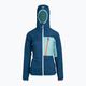 Куртка гібридна жіноча ORTOVOX Swisswool Piz Duan блакитна 6122700037