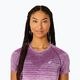 Жіноча бігова сорочка ASICS Безшовний верх бузковий відтінок/насичений ліловий 5