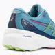 Жіночі бігові кросівки ASICS Gel-Kayano 30 синій / лаймовий зелений 10