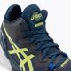 Кросівки волейбольні чоловічі ASICS Metarise french blue / glow yellow 10
