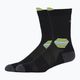 Шкарпетки для бігу ASICS Fujitrail Run Crew black/illuminate green 2