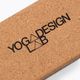 Блок для йоги  Yoga Design Lab Cork Yoga коричневий  BL-Cork-Mandala Black 5