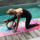 Килимок для йоги  Yoga Design Lab Combo Yoga 3,5 мм рожевий Tribeca Sand 5