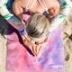 Килимок для йоги (для подорожей)  Yoga Design Lab Combo Yoga 1,5 мм рожева Tribeca Sand 7