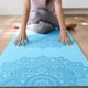 Килимок для йоги  Yoga Design Lab Flow Pure 6 мм синій Mandala Aqua 6