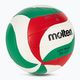 М'яч для волейболу Molten V5M2000-L-5 white/green/red розмір 5 2