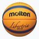 М'яч для баскетболу Molten B33T5000 FIBA 3x3 yellow/blue розмір 3 2
