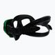 Маска для дайвінгу / підводного плавання TUSA Paragon Mask чорно-зелена M-2001 4