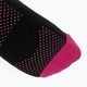 Шкарпетки для сквошу жіночі Karakal X2+ Trainer чорно-рожеві KC538 4