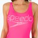 Купальник суцільний жіночий Speedo Logo Deep U-Back рожевий 68-12369A657 7