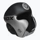 RDX L1 Mark Pro Cheek Boxing Helmet Training Head Guard сріблястий 2