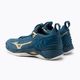 Кросівки для волейболу чоловічі Mizuno Wave Momentum сині V1GA191251 3