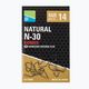 Гачки для риболовлі Preston Innovations Natural N-30 15 шт. чорні P0150067