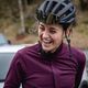 Жіночий велосипедний лонгслів Endura Xtract Roubaix баклажанового кольору 11