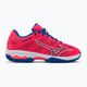 Кросівки для падл-тенісу жіночі Mizuno Wave Exceed Light CC Padel рожеві 61GB222363 2