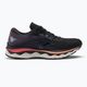 Жіночі бігові кросівки Mizuno Wave Sky 6 чорний/квіссілвер/гарячий корал 2