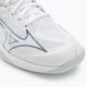 Чоловічі волейбольні кросівки Mizuno Thunder Blade Z білі/гребінь/патина зелені 7