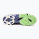 Чоловічі волейбольні туфлі Mizuno Wave Voltage Mid evening сині/технологічний зелений/лоліт 5