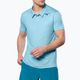 Чоловіча тенісна футболка-поло Mizuno Charge Shadow Polo синє сяйво