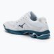 Кросівки для волейболу чоловічі Mizuno Wave Voltage white/sailor blue/silver 3