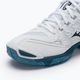 Кросівки для волейболу чоловічі Mizuno Wave Voltage white/sailor blue/silver 7