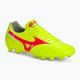 Кросівки футбольні чоловічі Mizuno Morelia II Pro MD safety yellow/fiery coral 2/galaxy silver