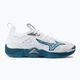 Кросівки для волейболу чоловічі Mizuno Wave Momentum 3 white/sailor blue/silver 2