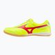Кросівки футбольні чоловічі Mizuno Morelia Sala Elite IN safety yellow/fiery coral 2/galaxy silver 3