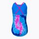 Купальник суцільний дитячий  Nike Tie Dye Spiderback блакитний NESSC719-458 2