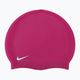 Шапочка для плавання дитяча Nike Solid Silicone рожева TESS0106-672