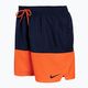 Шорти для плавання чоловічі Nike Split 5" Volley синьо-помаранчеві NESSB451-822 2