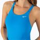 Купальник суцільний жіночий Nike Hydrastrong Solid Fastback блакитний NESSA001-458 4