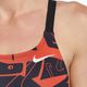 Купальник суцільний жіночий Nike Multiple Print Fastback помаранчевий NESSC050-631 8