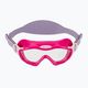 Дитяча маска для плавання Speedo Sea Squad Jr електрична рожева/бузкова/квіткова/прозора 2
