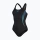 Плавальний костюм Speedo Placement Muscleback чорний 8-00305814837 4