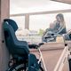 Крісло велосипедне дитяче bobike Go Maxi Reclining System macaron grey 8