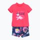 Футболка + шорти для плавання дитячі Color Kids Set diva/pink