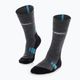Шкарпетки трекінгові жіночі Brubeck BTR002 Trekking Light графітові/бірюзові 5