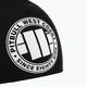 Зимова шапка Pitbull West Coast з великим логотипом чорний/білий 3