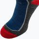 Шкарпетки для трекінгу Alpinus Avrill блакитні/червоні 2