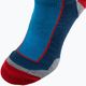 Шкарпетки для трекінгу Alpinus Sveg Low блакитні/червоні 2