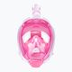 Повнолицева маска для снорклінгу дитячаAQUASTIC SMK-01R рожева 2